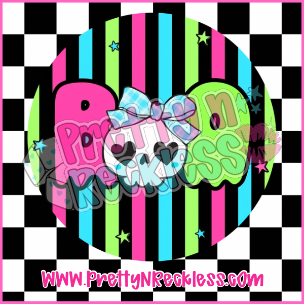 Round Cardstock|BOO Skull