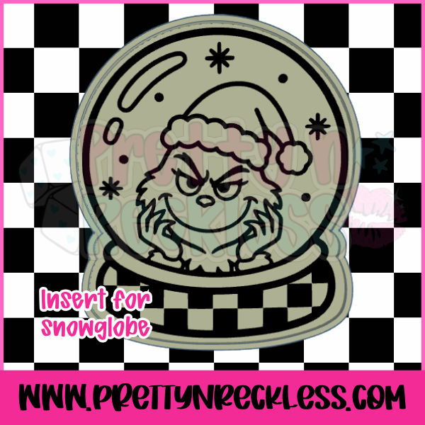 G Man Snowglobe | Insert