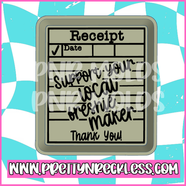 Receipt| Support your local freshie maker