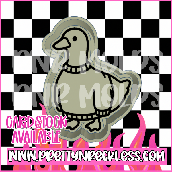 Plain Goose In Sweater