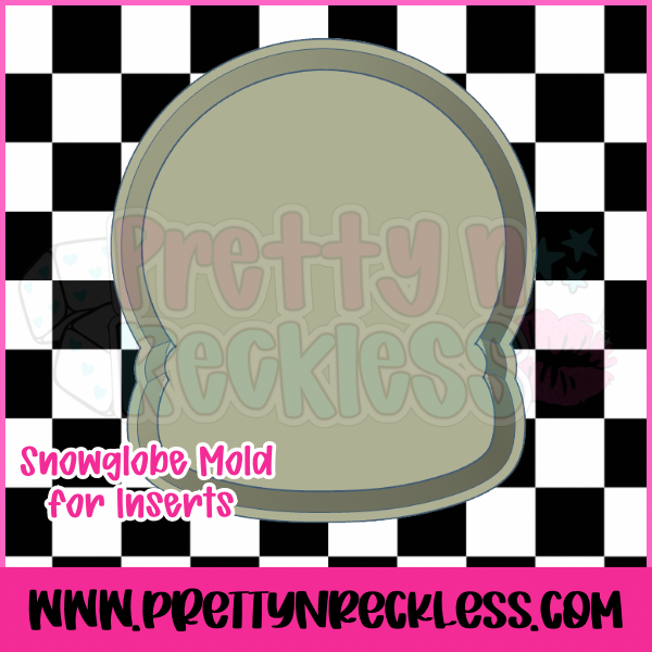 Blank Snowglobe for inserts