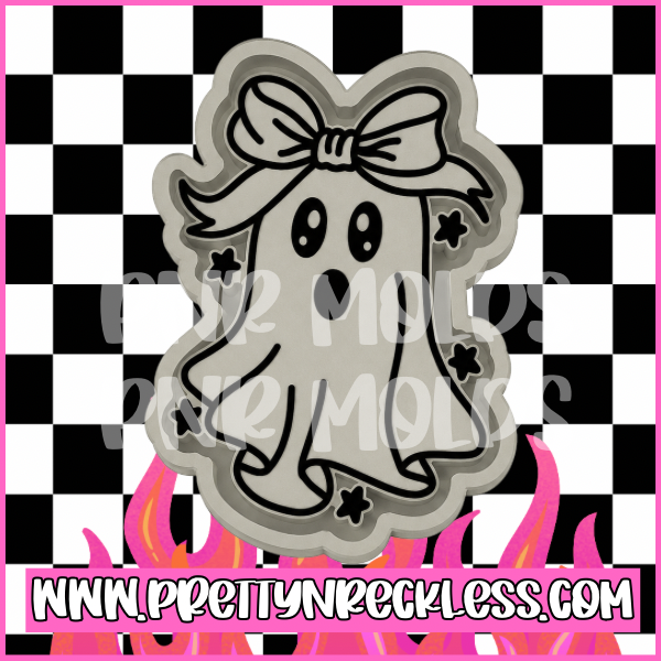 Star ghost with bow