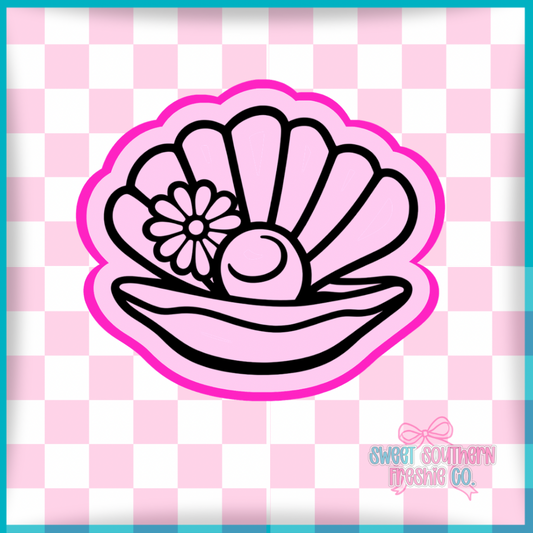 Pearl in seashell