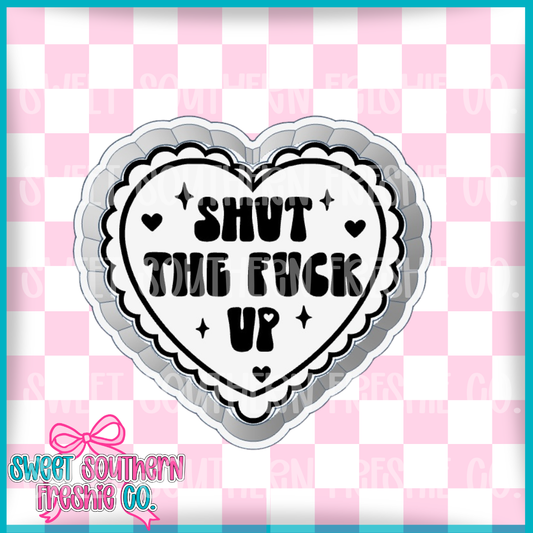 STFU Heart W/Lace