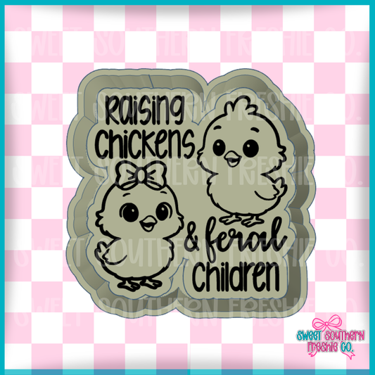 Raising Chickens & My Feral Children