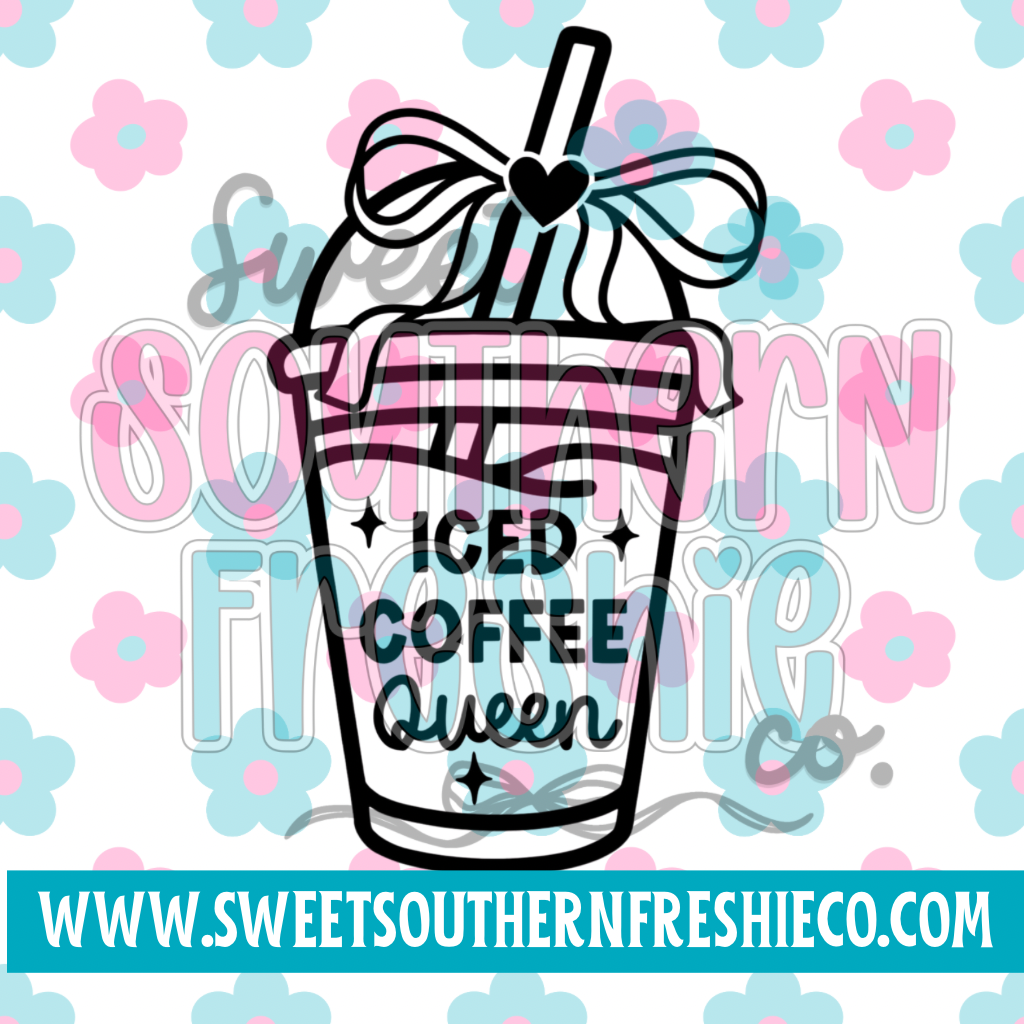 Iced coffee queen