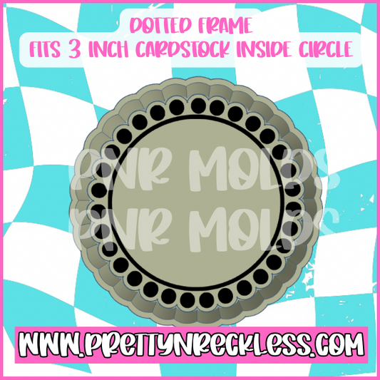 3 inch Dotted Circle