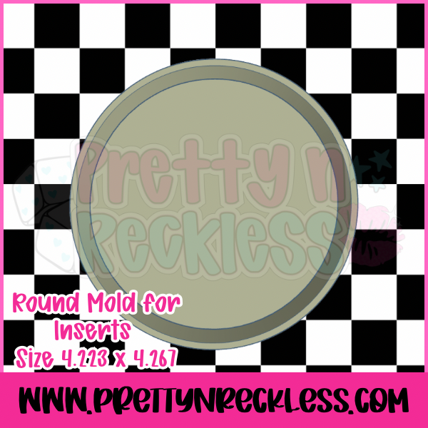 Blank round for inserts