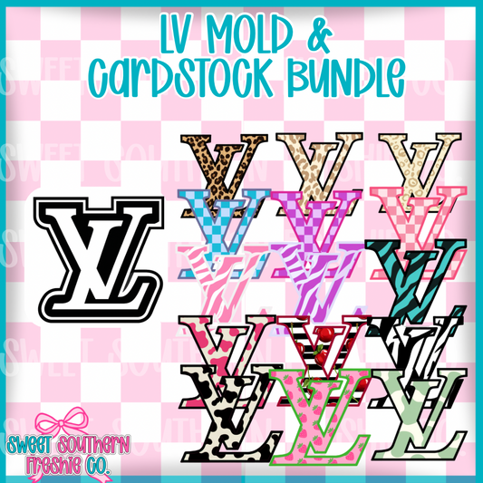 LV| Cardstock & Mold Bundle