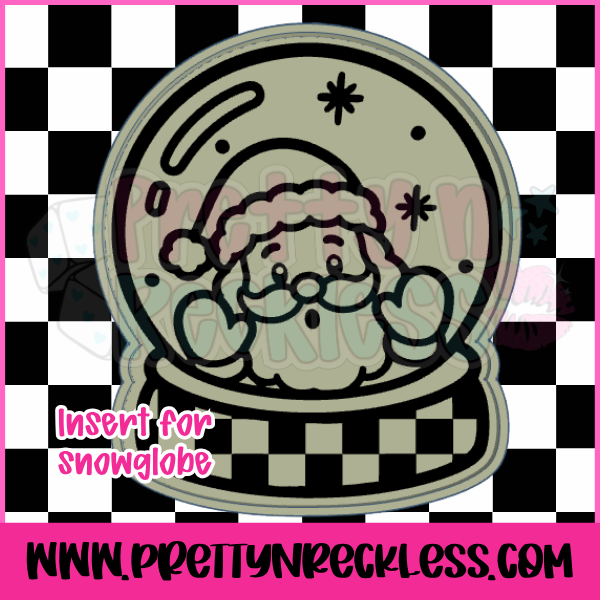 Santa Snowglobe | Insert