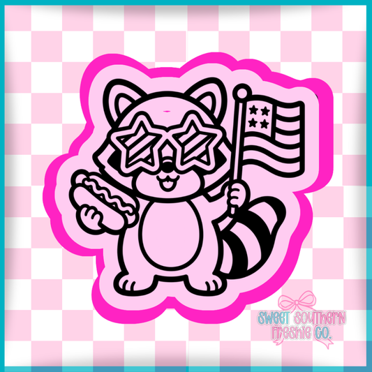 4th of July Raccoon