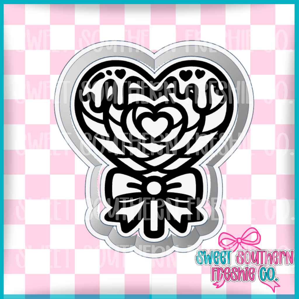 Drip Swirl Lollipop