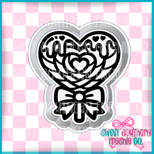 Drip Swirl Lollipop