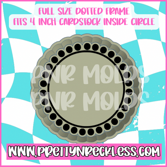 4 inch Dotted Circle