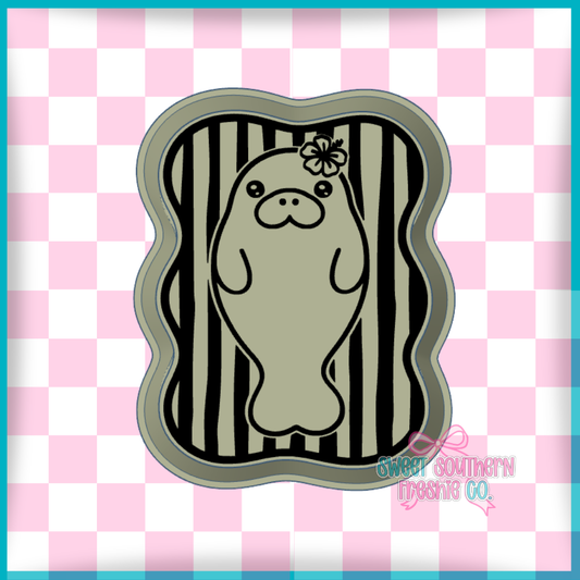 Mantee Striped Frame
